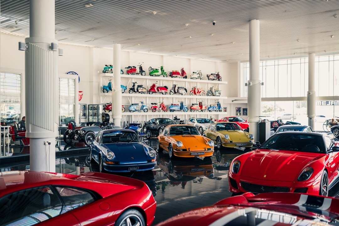 luxury car showcase