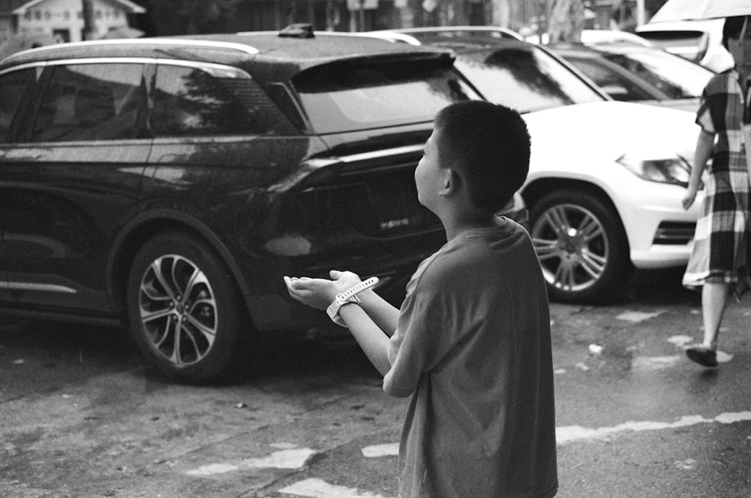 family testing new SUV