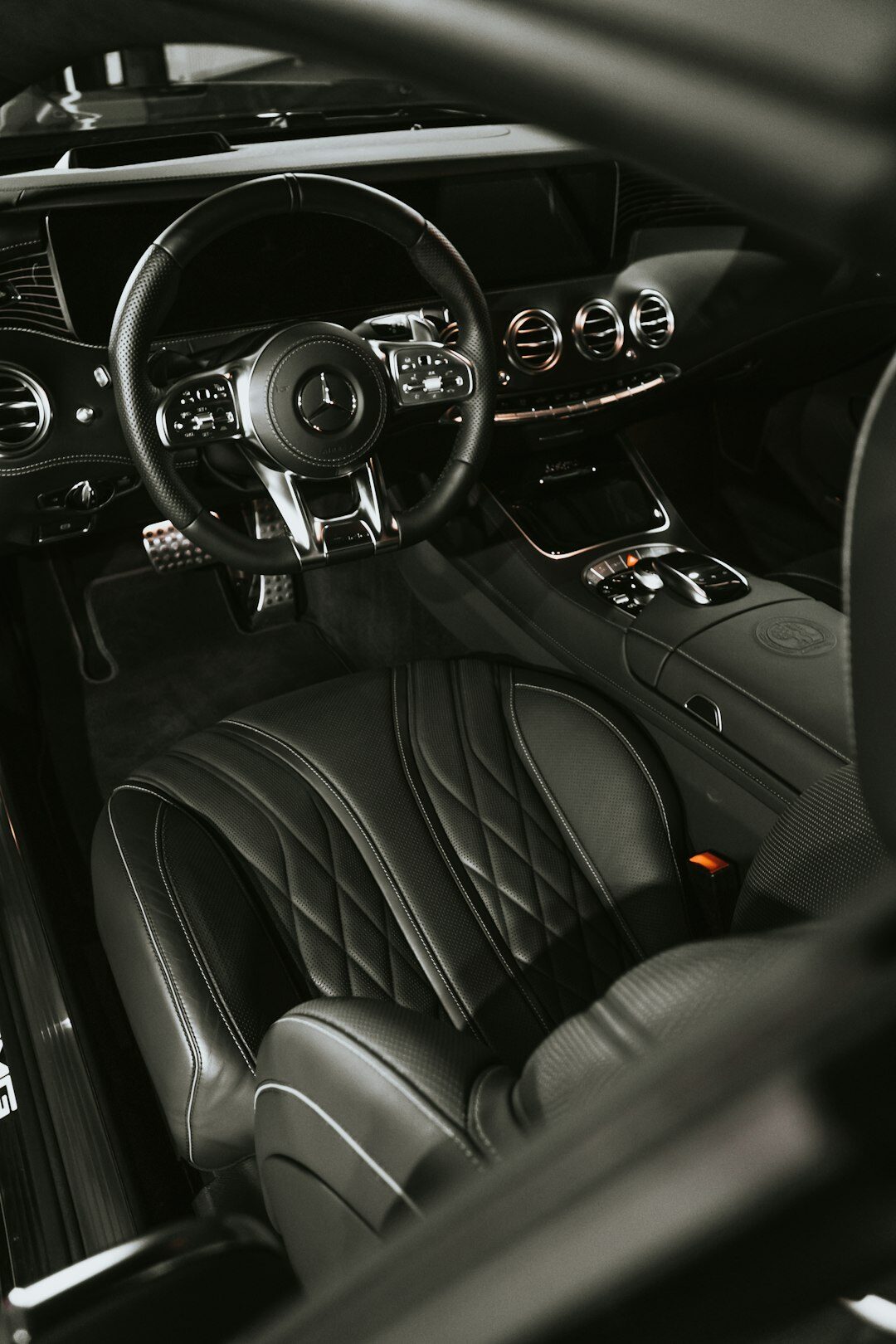 luxury car showroom interior